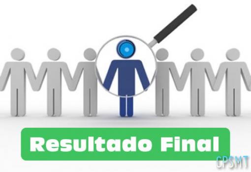 CPSMT DIVULGA RESULTADO FINAL DO PROCESSO SELETIVO SIMPLIFICADO 02/2015