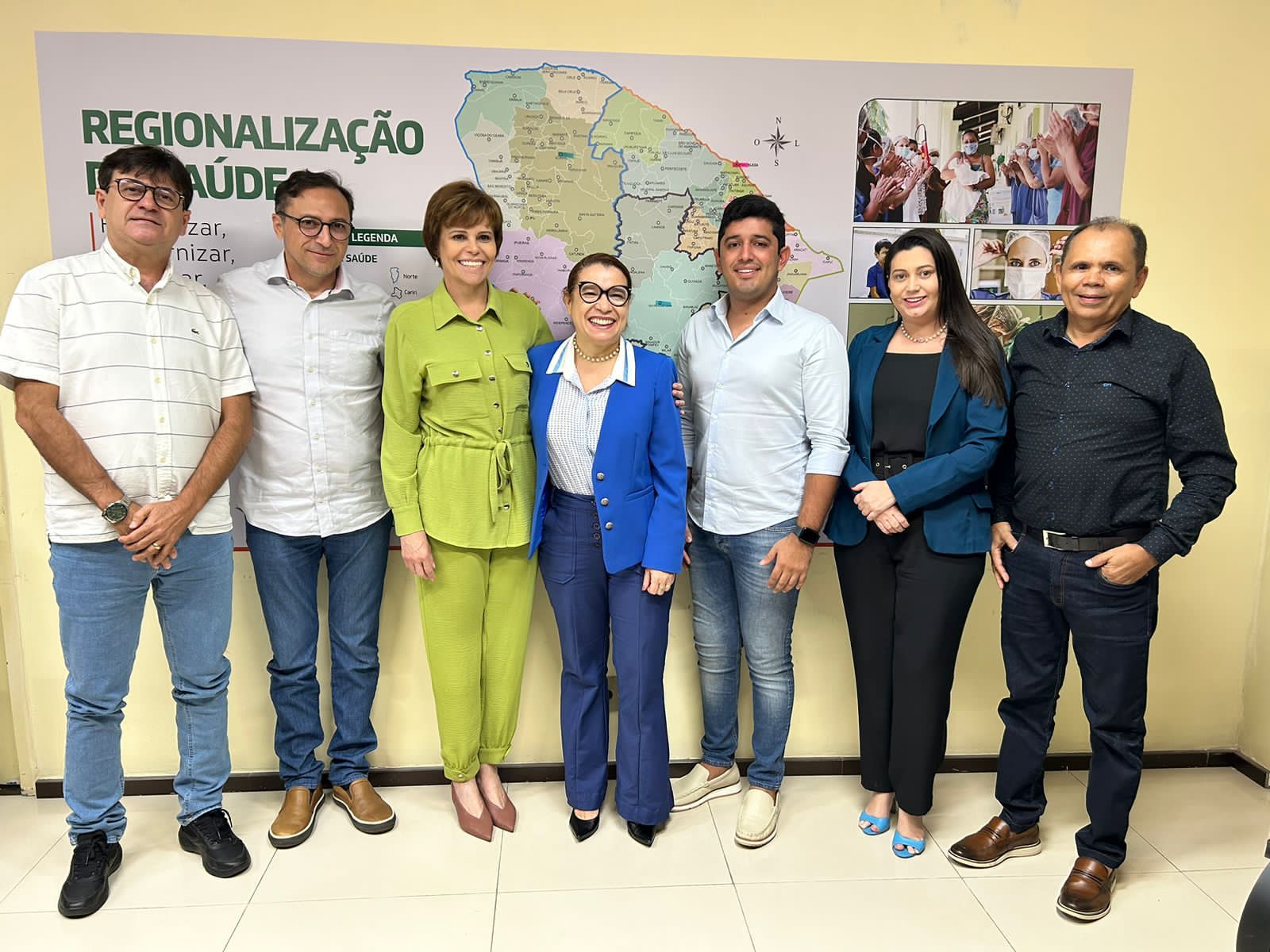 Patrícia Aguiar é reeleita por unanimidade presidente do Consórcio de Saúde da Microrregião de Tauá logo
